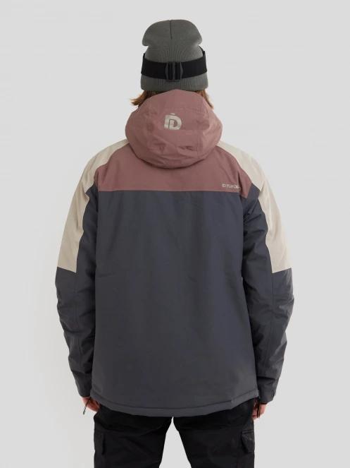 geaca de schi pt. barbati Fundango Burnaby Logo Anorak violet 3