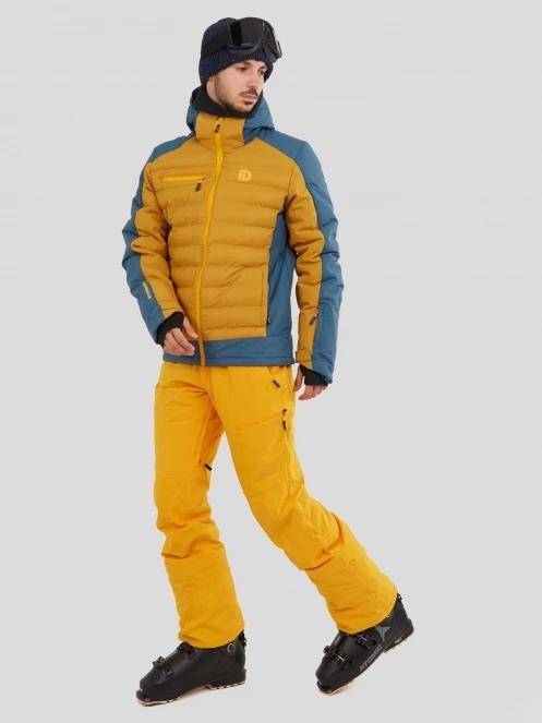 geaca de schi pt. barbati Fundango Orion Padded Jacket maro 4