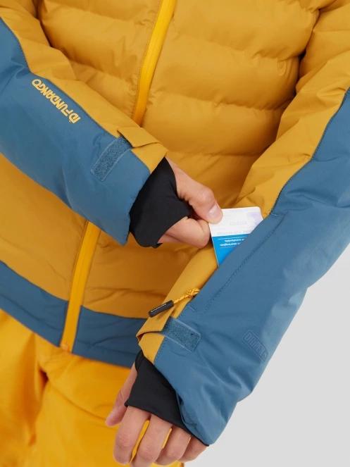 geaca de schi pt. barbati Fundango Orion Padded Jacket maro 6