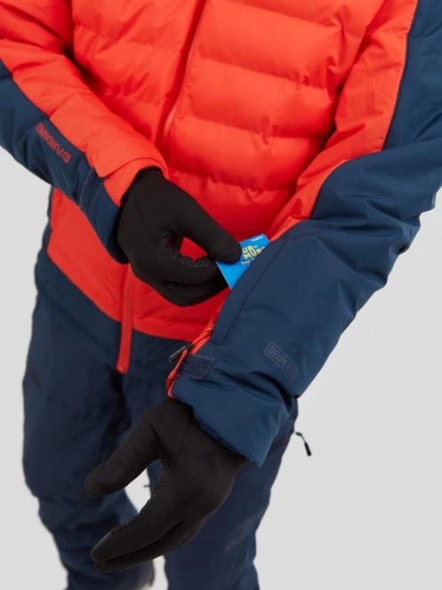 geaca de schi matlasata pt. barbati Fundango Orion Padded Jacket portocaliu 7