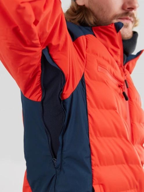 geaca de schi matlasata pt. barbati Fundango Orion Padded Jacket portocaliu 8