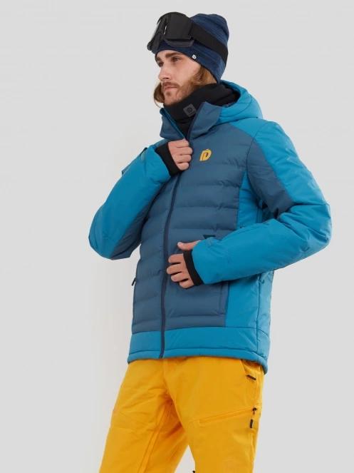 geaca de schi matlasata pt. barbati Fundango Orion Padded Jacket albastru 2
