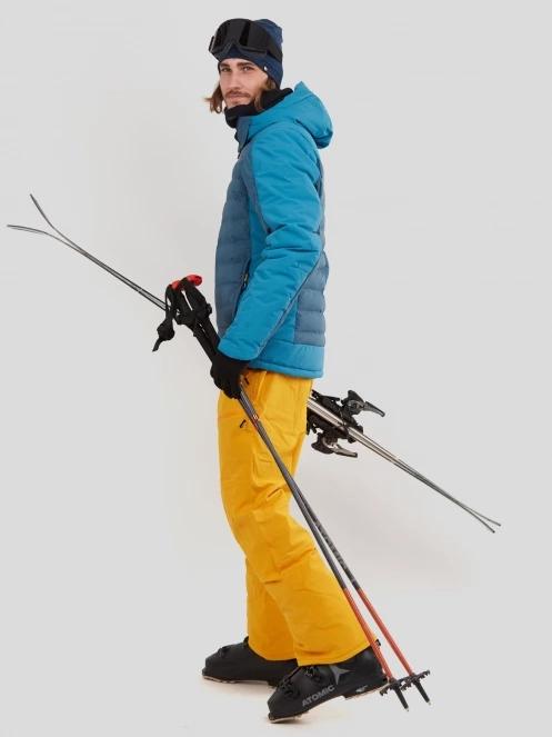 geaca de schi matlasata pt. barbati Fundango Orion Padded Jacket albastru 5