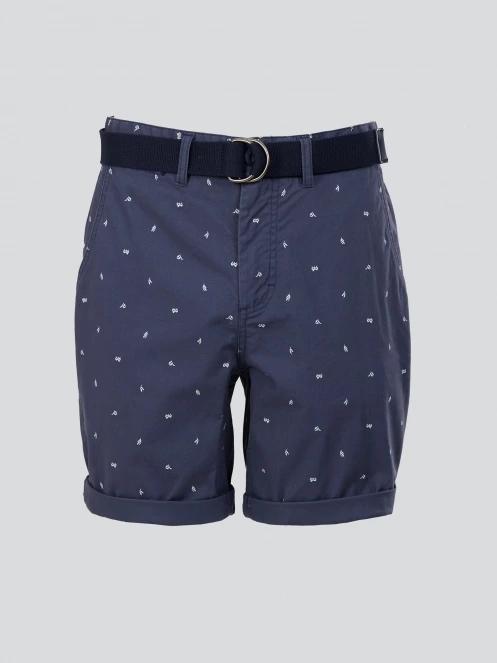 pantaloni scurti pt. barbati Fundango North Shore Chino Shorts albastru inchis 9