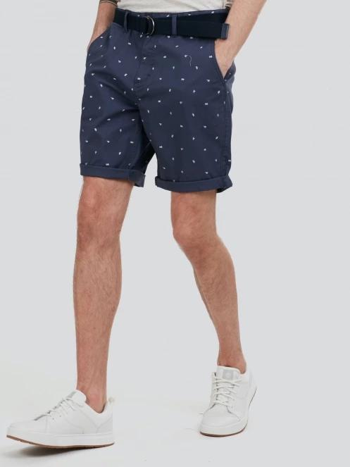 pantaloni scurti pt. barbati Fundango North Shore Chino Shorts albastru inchis 6