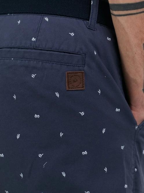 pantaloni scurti pt. barbati Fundango North Shore Chino Shorts albastru inchis 8