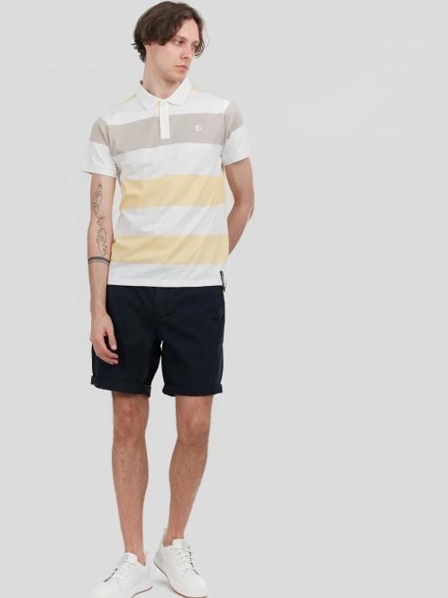 pantaloni scurti pt. barbati Fundango North Shore Chino Shorts albastru inchis 4