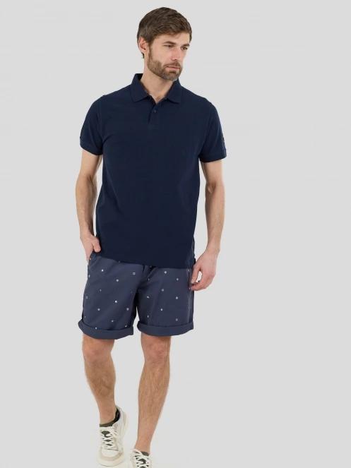 pantaloni scurti pt. barbati Fundango North Shore Chino Shorts albastru inchis 4