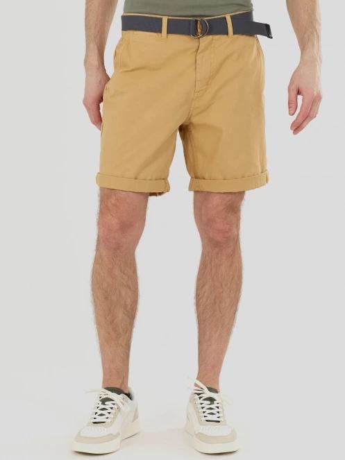 pantaloni scurti pt. barbati Fundango North Shore Chino Shorts galben 5