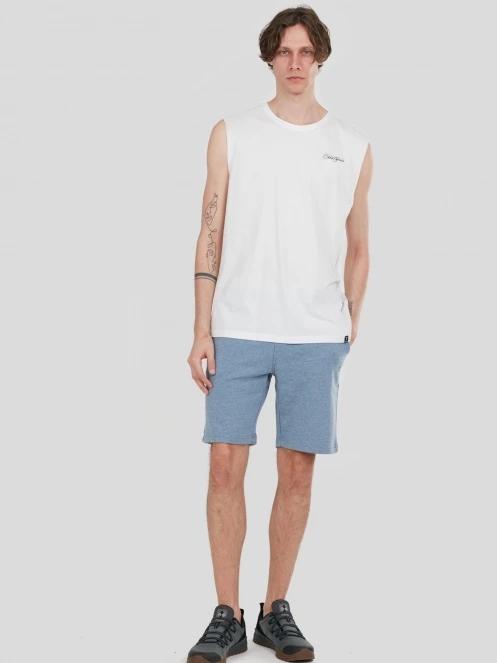 pantaloni scurti de trening pt. barbati Fundango Delon Sweatshorts albastru 4