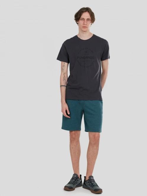 pantaloni scurti de trening pt. barbati Fundango Delon Sweatshorts verde 4