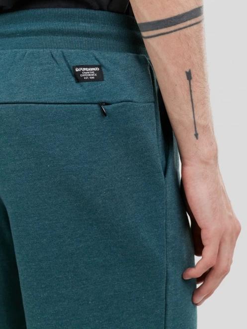 pantaloni scurti de trening pt. barbati Fundango Delon Sweatshorts verde 6