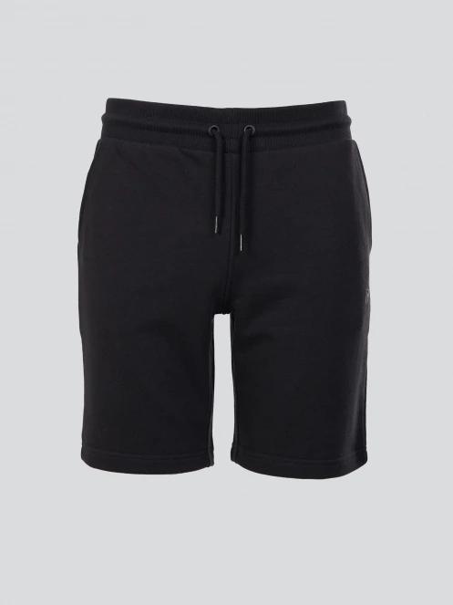 pantaloni scurti de trening pt. barbati Fundango Delon Sweatshorts negru 8