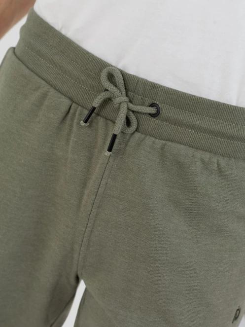 pantaloni scurti de trening pt. barbati Fundango Delon Sweatshorts verde 5
