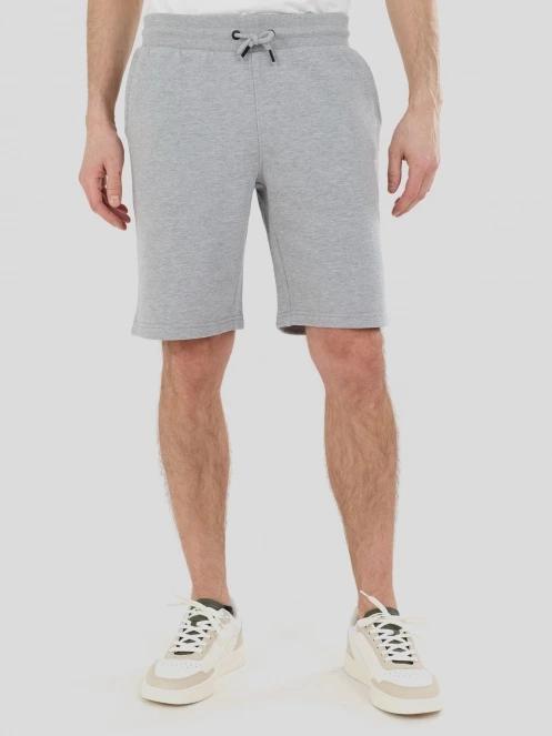 pantaloni scurti de trening pt. barbati Fundango Delon Sweatshorts gri 2