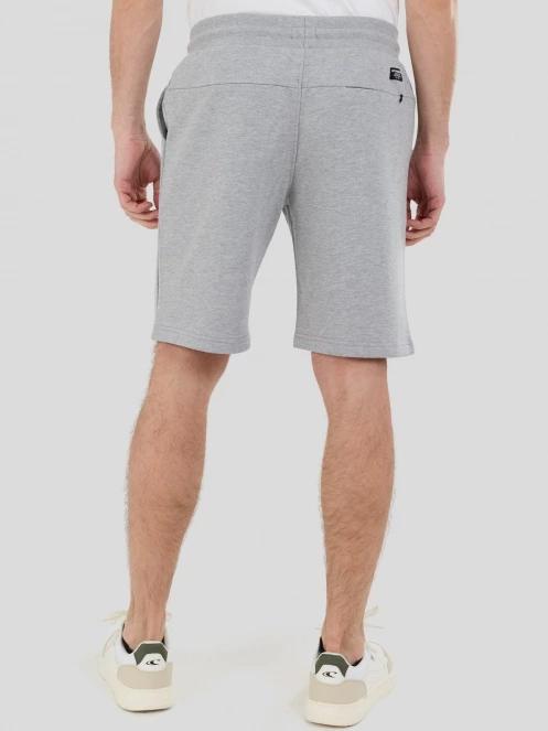 pantaloni scurti de trening pt. barbati Fundango Delon Sweatshorts gri 3