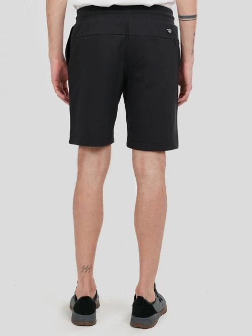 pantaloni scurti de trening pt. barbati Fundango Delon Sweatshorts negru 3
