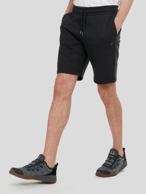 pantaloni scurti de trening pt. barbati Fundango Delon Sweatshorts negru 5