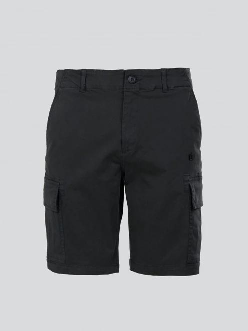 pantaloni scurti cu buzunare laterale pt. barbati Fundango Zack Cargo Shorts gri 9