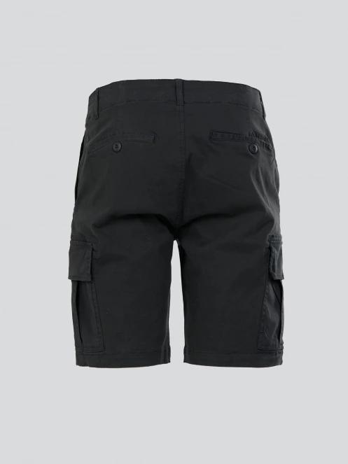 pantaloni scurti cu buzunare laterale pt. barbati Fundango Zack Cargo Shorts gri 10