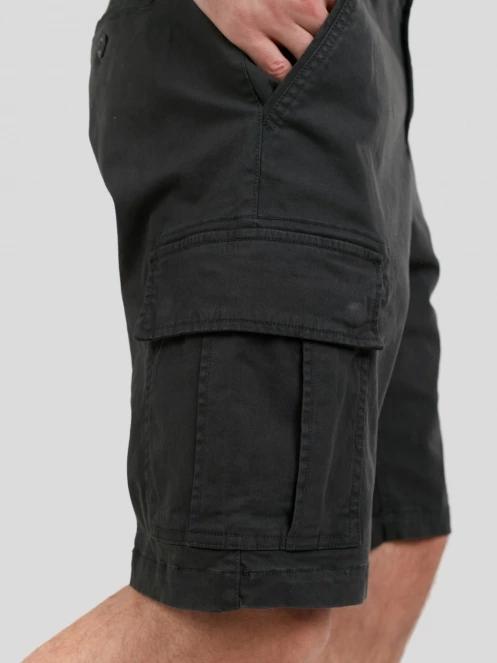 pantaloni scurti cu buzunare laterale pt. barbati Fundango Zack Cargo Shorts gri 6