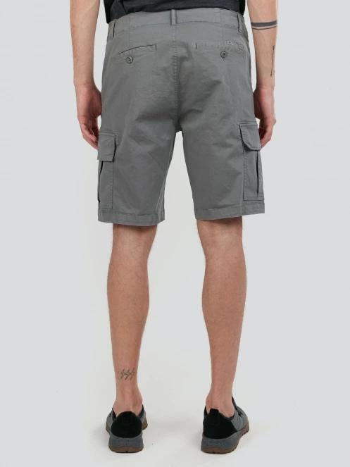 pantaloni scurti cu buzunare laterale pt. barbati Fundango Zack Cargo Shorts oliv 3