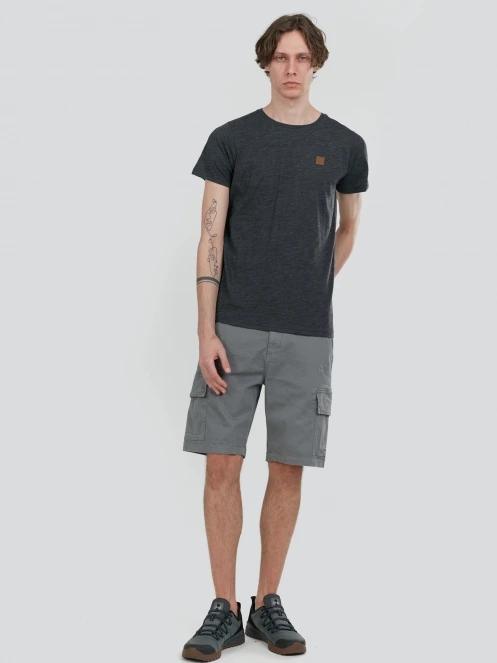 pantaloni scurti cu buzunare laterale pt. barbati Fundango Zack Cargo Shorts oliv 4
