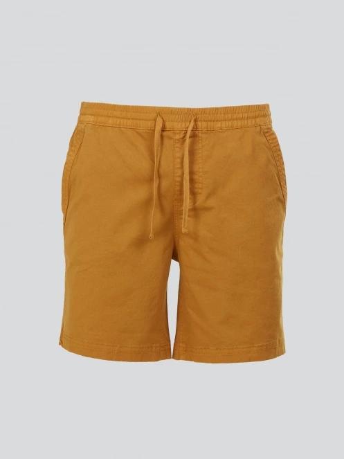 pantaloni scurti pt. barbati Fundango Mason Chino Shorts galben 8