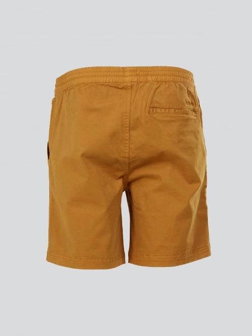 pantaloni scurti pt. barbati Fundango Mason Chino Shorts galben 9