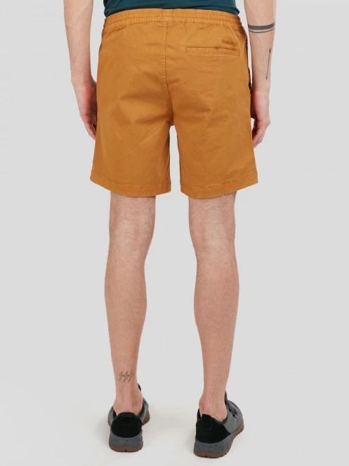 pantaloni scurti pt. barbati Fundango Mason Chino Shorts galben 3