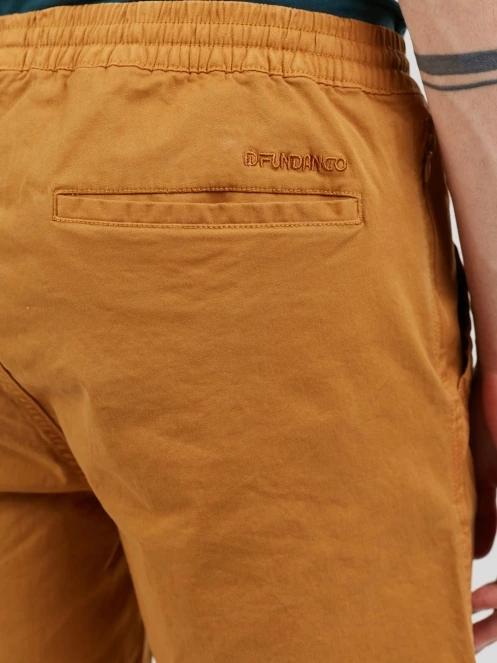 pantaloni scurti pt. barbati Fundango Mason Chino Shorts galben 6