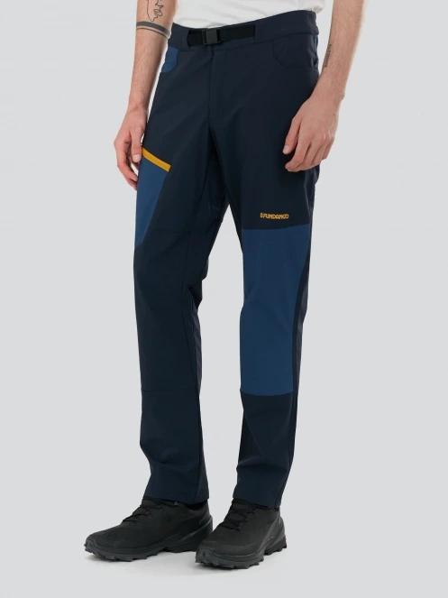 pantaloni de drumetie pt. barbati Fundango Gregory Trekking Pants albastru inchis 2