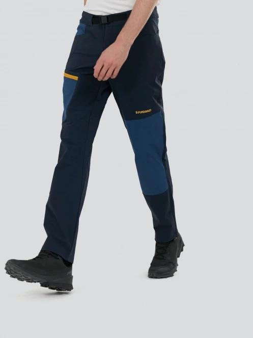 pantaloni de drumetie pt. barbati Fundango Gregory Trekking Pants albastru inchis 5