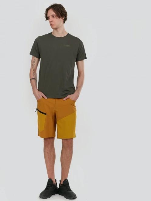 pantaloni scurti pentru drumetii pt. barbati Fundango Roger Trekking Shorts maro 4
