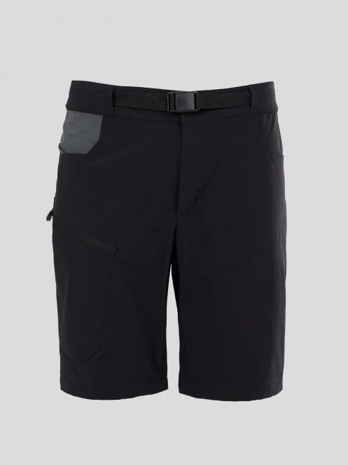 pantaloni scurti pentru drumetii pt. barbati Fundango Roger Trekking Shorts negru 9
