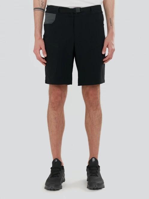 pantaloni scurti pentru drumetii pt. barbati Fundango Roger Trekking Shorts negru 2