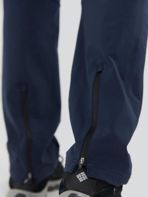 pantaloni softshell pt. barbati Fundango Akira Softshell Pants albastru inchis 6
