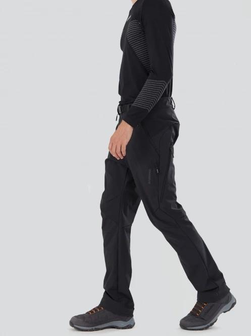 pantaloni softshell pt. barbati Fundango Akira Softshell Pants negru 4