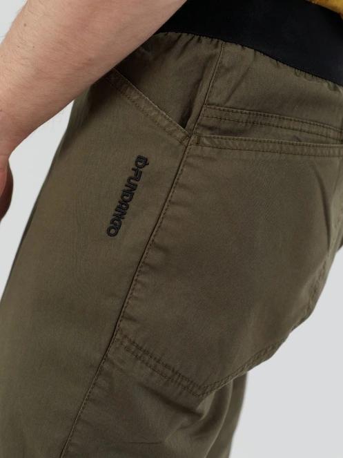 pantaloni de sport pt. barbati Fundango Python Climbing Pants oliv 7