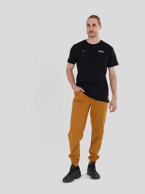 pantaloni de sport pt. barbati Fundango Python Climbing Pants galben 4