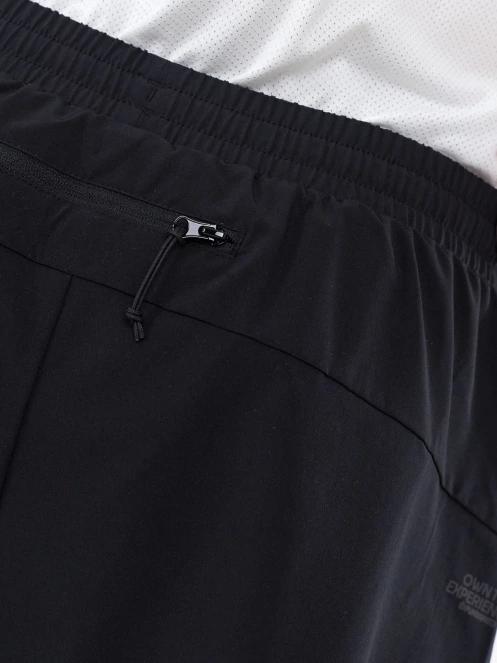 pantaloni scurti pentru sport pt. barbati Fundango Corris Running Shorts negru 8
