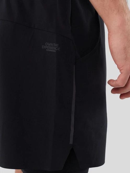 pantaloni scurti pentru sport pt. barbati Fundango Corris Running Shorts negru 9