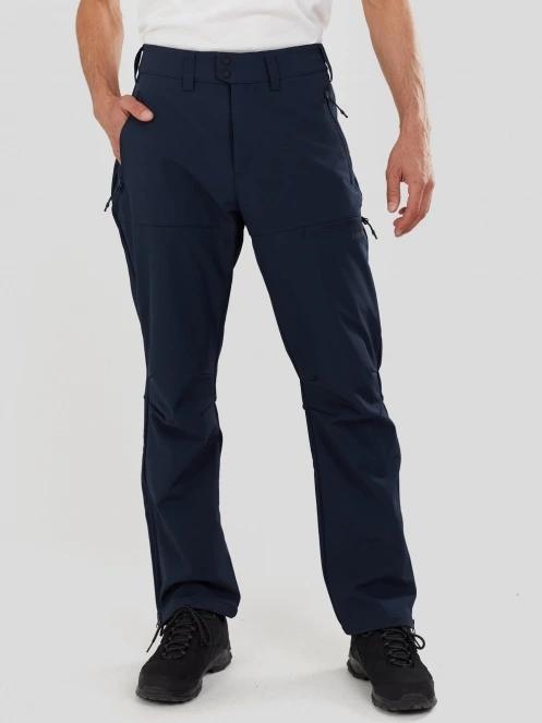 pantaloni softshell pt. barbati Fundango Akira II Softshell Pants albastru inchis 2