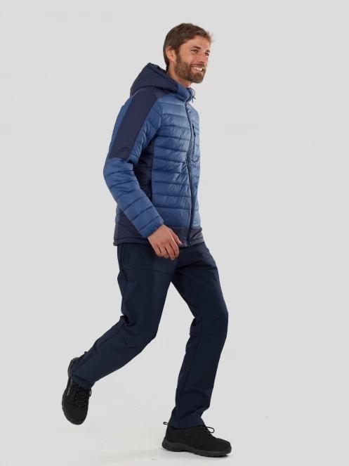 pantaloni softshell pt. barbati Fundango Akira II Softshell Pants albastru inchis 4