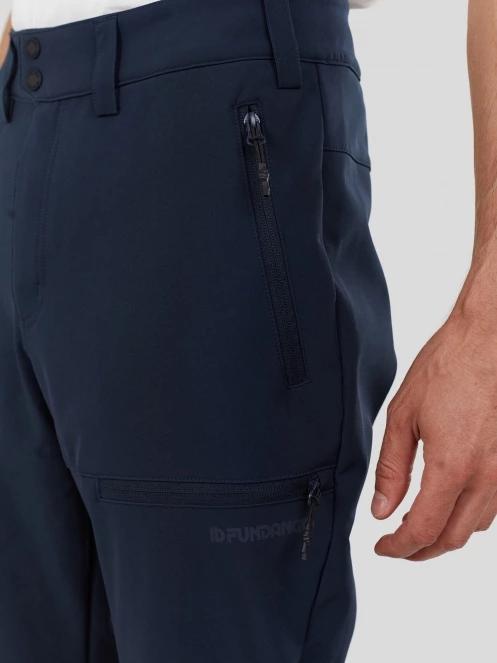 pantaloni softshell pt. barbati Fundango Akira II Softshell Pants albastru inchis 7