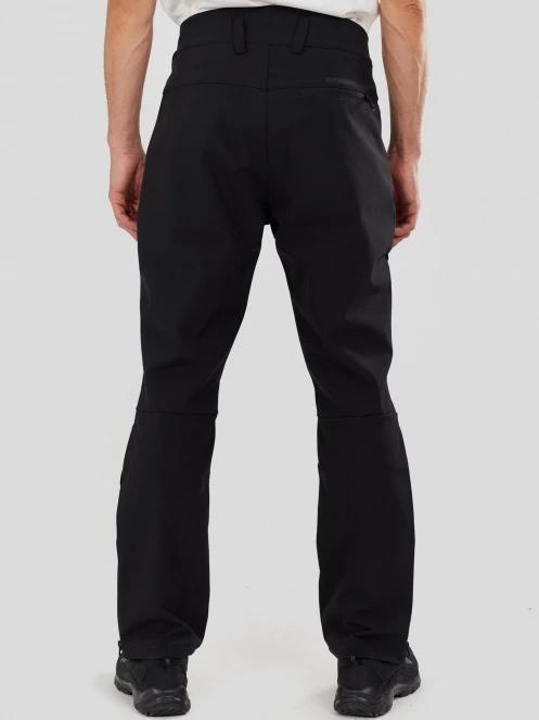pantaloni softshell pt. barbati Fundango Akira II Softshell Pants negru 3