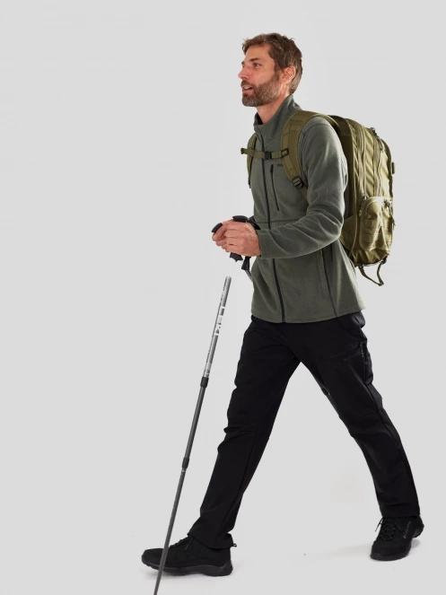 pantaloni softshell pt. barbati Fundango Akira II Softshell Pants negru 4