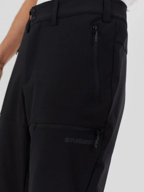 pantaloni softshell pt. barbati Fundango Akira II Softshell Pants negru 7