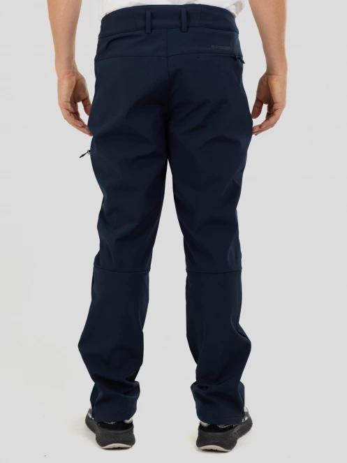 pantaloni softshell pt. barbati Fundango Akira II Softshell Pants albastru inchis 3