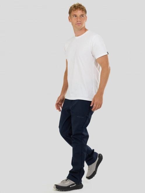 pantaloni softshell pt. barbati Fundango Akira II Softshell Pants albastru inchis 4